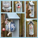 Voorjaarstip! Delfts Blond Amsterdam Theepot Vogelhuisje, Tuin en Terras, Ophalen of Verzenden, Nieuw
