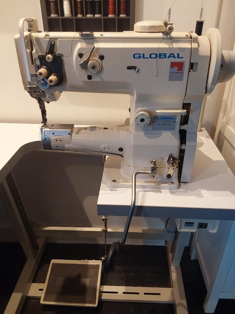 leernaaimachine GLOBAL, Industrieel, Ophalen, Overige merken, Naaimachine