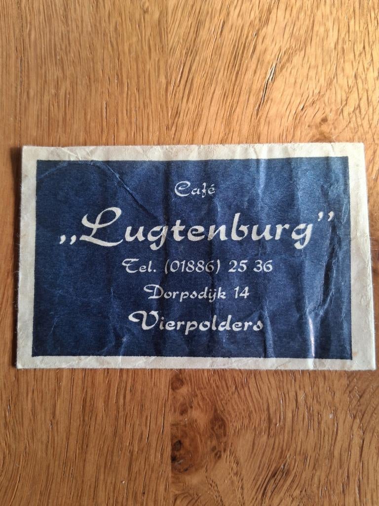 Suikerzakje #420 Lugtenburg Vierpolders, Ophalen of Verzenden, Nederland