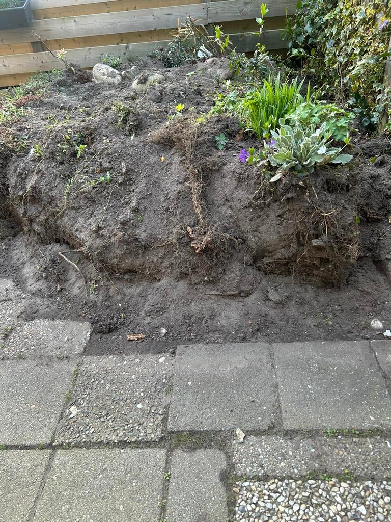 Gratis tuinaarde ophalen, Ophalen, Tuinaarde