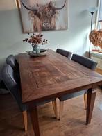 Mooie boerenafel 190x90cm, Ophalen of Verzenden, Zo goed als nieuw, Rechthoekig, 50 tot 100 cm