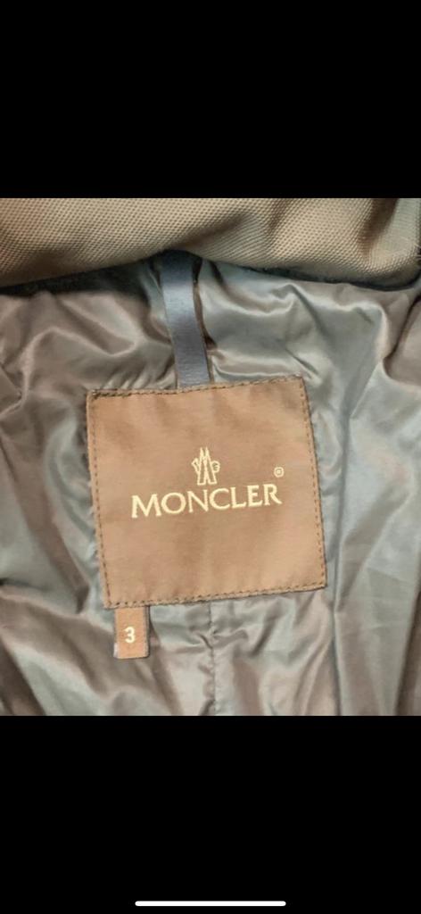 Moncler winterjas Dames L, Ophalen of Verzenden, Zo goed als nieuw, Zwart