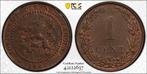 1 cent 1907 PCGS Gold Shield MS62BN (42122637), Ophalen, Koningin Wilhelmina, 1 cent, Losse munt