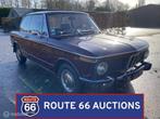 BMW 1602 | 1973 | Route 66 Auctions, Overige carrosserieën, Zwart, Bedrijf, Handgeschakeld