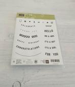 Any Occasion stempelset Stampin’Up! *NIEUW*, Ophalen of Verzenden, Nieuw, Clearstamp