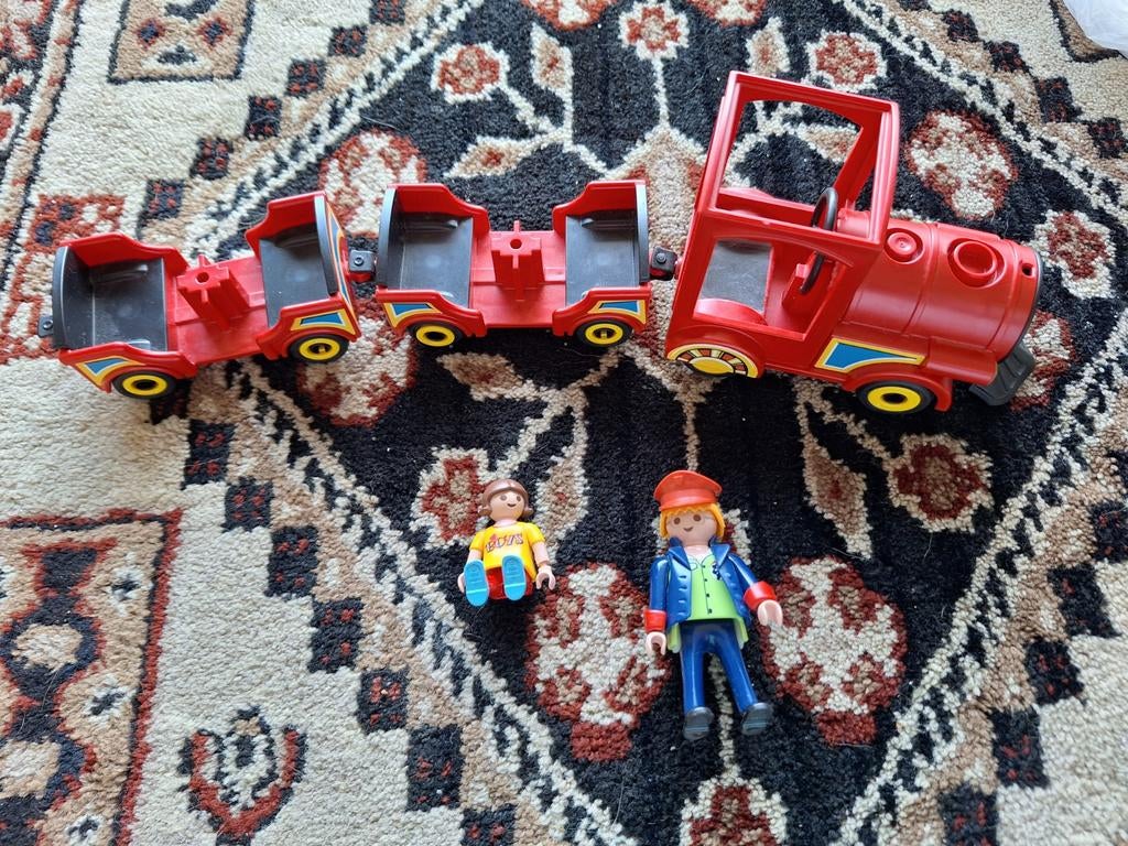 playmobil kermis kindertrein 5549, Ophalen of Verzenden, Zo goed als nieuw