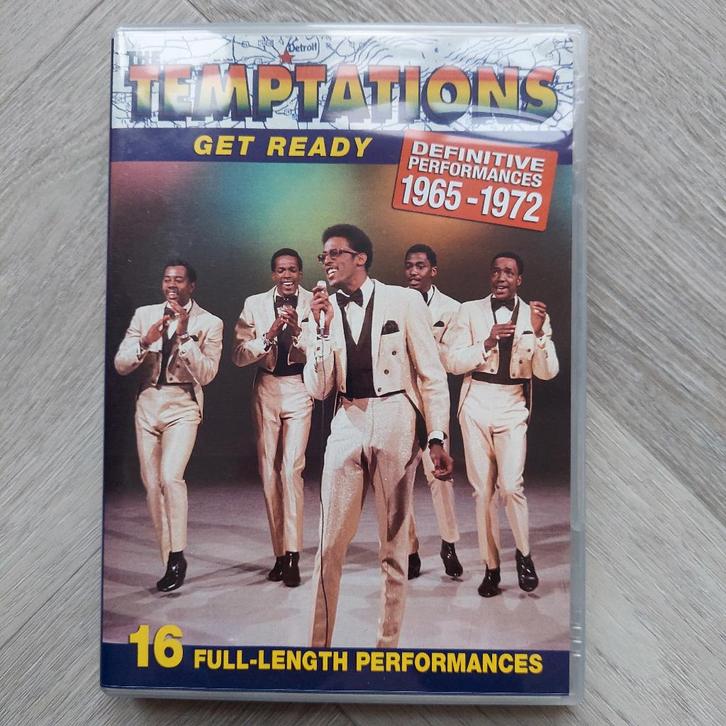 The Temptations /Get Ready-Definitive Performances 1965-1972, Cd's en Dvd's, Dvd's | Muziek en Concerten, Nieuw in verpakking