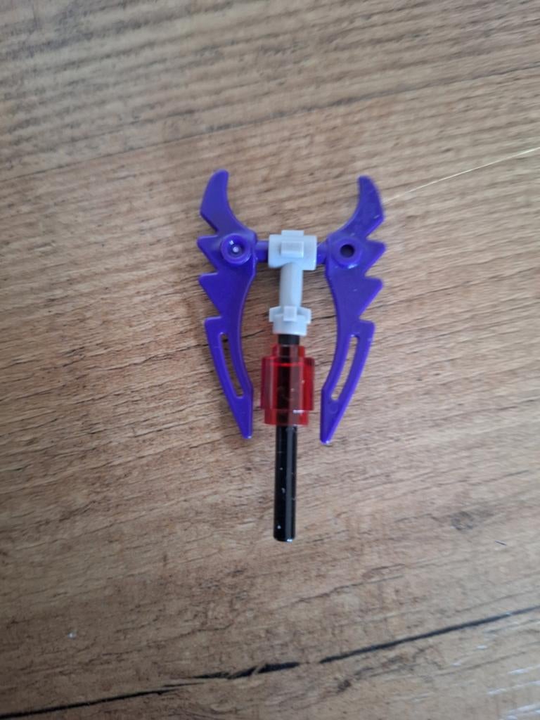 Lego Ninjago wapen paars/rood/zwart, Ophalen of Verzenden, Gebruikt, Jongen of Meisje