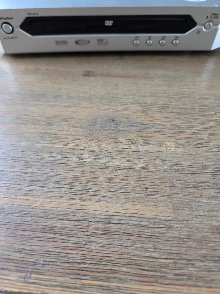 Hiteker DVD-speler 32V-915 - Zilver, Audio, Tv en Foto, Dvd-spelers, Ophalen of Verzenden, Gebruikt, Dvd-speler, Overige merken