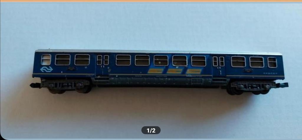 NLK 0303 TRIX 13121 RIJTUIG 1/160, Gelijkstroom, Trix, Wagon, Ophalen of Verzenden