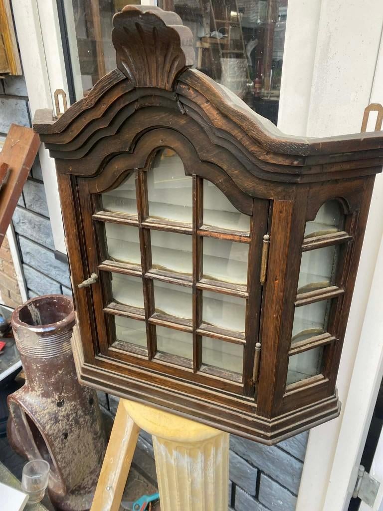 vitrine kastje, Huis en Inrichting, Ophalen, Gebruikt, Barok, 50 tot 100 cm