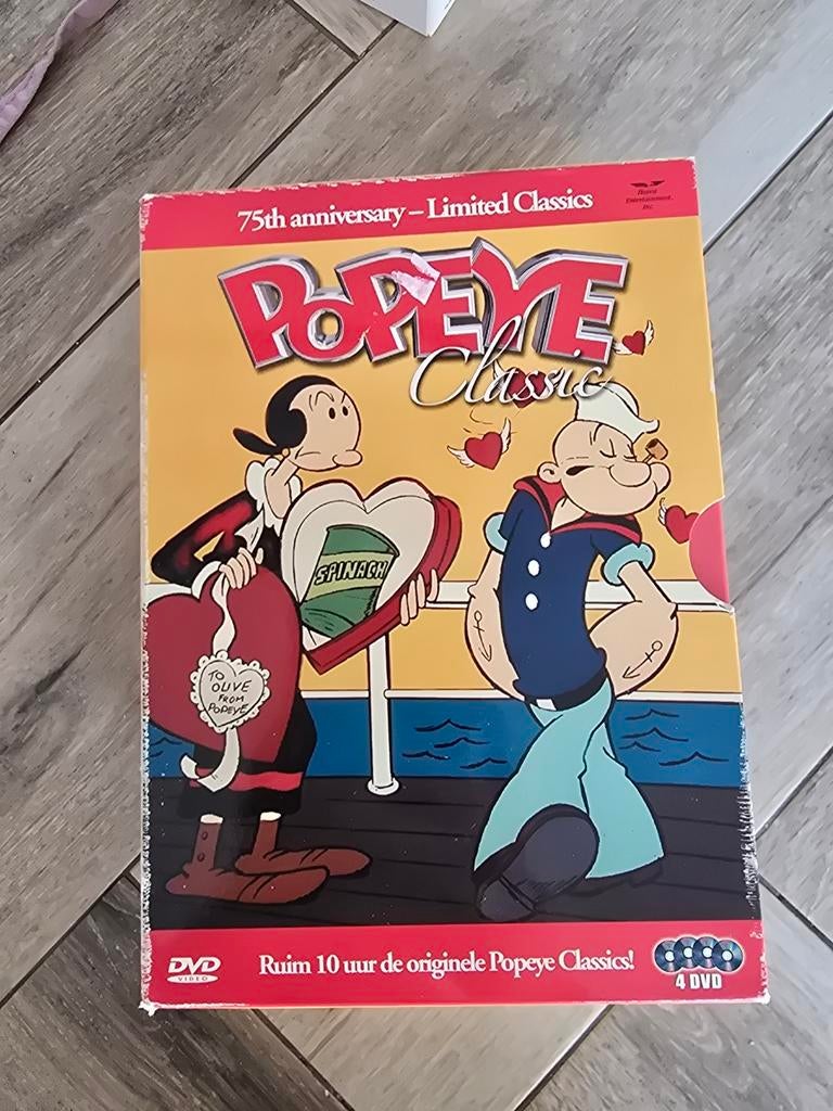Popeye Classic 75th Anniversary Limited Edition, Tekenfilm, Boxset, Ophalen of Verzenden, Zo goed als nieuw