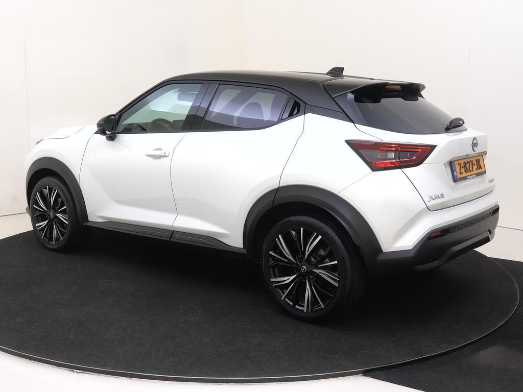 Nissan Juke 1.0 DIG-T N-Design | airco automatisch | Apple C, Stof, Euro 6, Wit, Origineel Nederlands