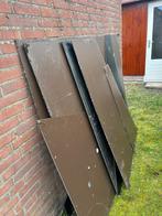 Hele partij trespa platen, boeidelen zomerwoning, Ophalen, Gebruikt, Overige materialen