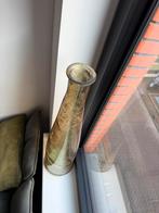 Grote glazen vaas 80cm - Decoratieve flesvaas, Huis en Inrichting, Woonaccessoires | Vazen, Ophalen, Overige kleuren, 75 cm of meer