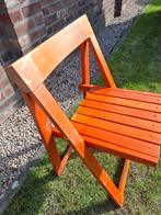 1 houten stoel, Ophalen of Verzenden, Bruin, Eén