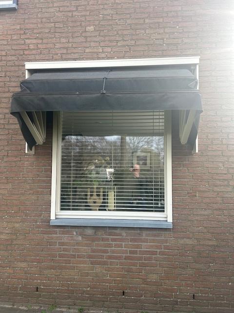 Markies, Tuin en Terras, Zonneschermen, Gebruikt, Markies, Minder dan 150 cm, Minder dan 250 cm, Elektrisch, Ophalen