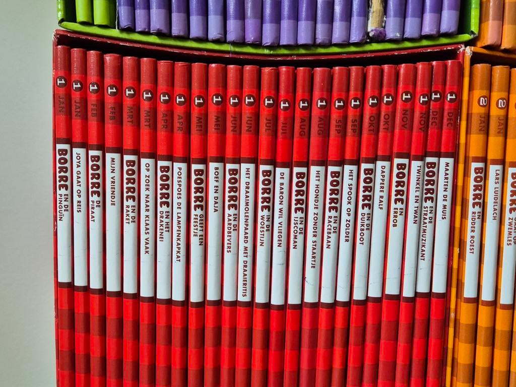 Borre boekjes jaargang 1 compleet, Ophalen