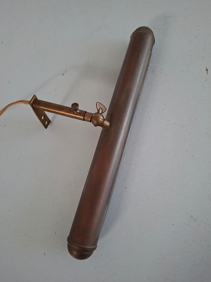 antieke wandlamp schilderijenlampje pianolampje vintage lamp, Antiek en Kunst, Antiek | Lampen, Ophalen of Verzenden