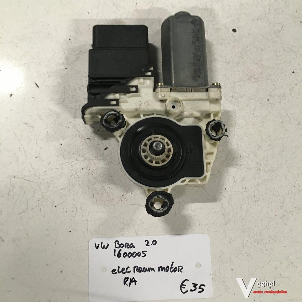 Vw Bora Wagennr 1600005 Raammotor Rechtsachter   1J4 959 812