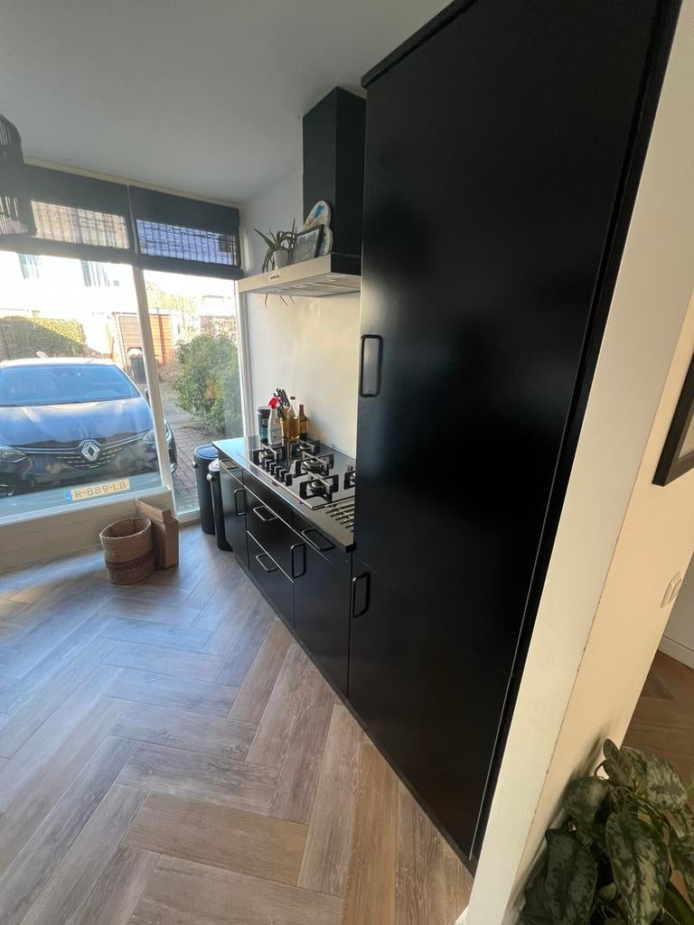 IKEA keuken compleet met apparatuur, Ophalen, Gebruikt, Zwart