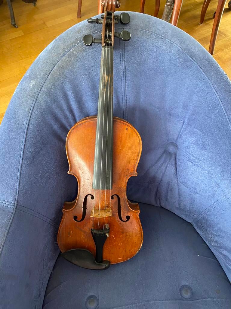 Oude viool 4/4, Ophalen, Gebruikt, Viool, 4/4-viool