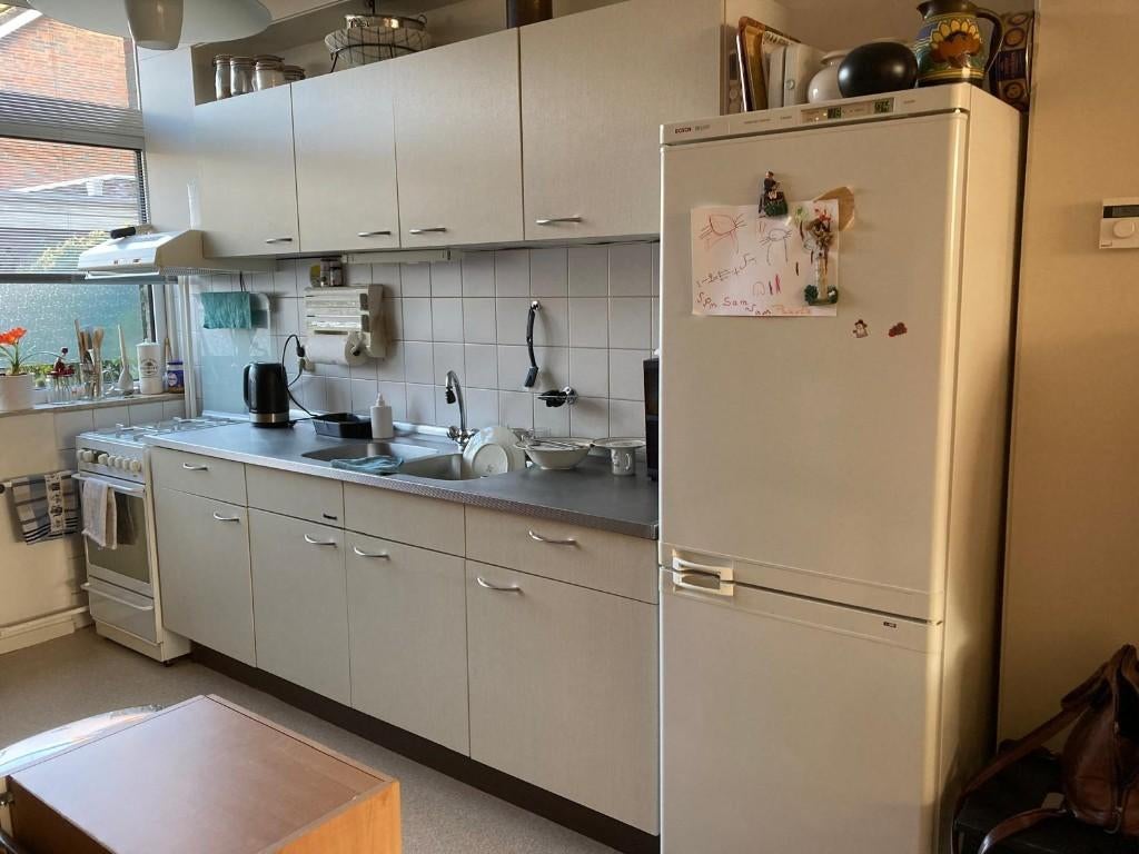 Keuken, zelf demonteren >25mei, Ophalen, Gebruikt, Enkelwandige keuken, Crème