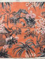 ‘NEW ORIENTAL SCENE’ by ‘LINWOOD’, 120 cm of meer, Nieuw, Ophalen of Verzenden, Linnen