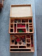 Kist gevuld met meccano, Ophalen of Verzenden