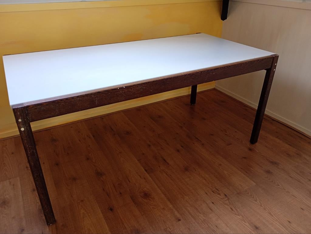 Retro eetkamer tafel, Pastoe, Huis en Inrichting, Tafels | Eettafels, Ophalen, Gebruikt, 50 tot 100 cm, Vijf personen of meer