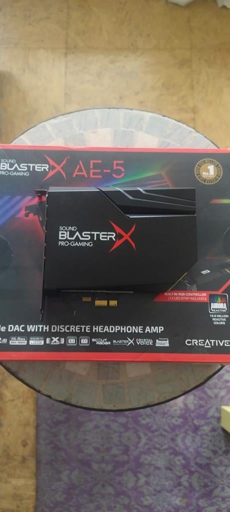 Sound blaster X AE-5 pro gaming sound card, Ophalen of Verzenden