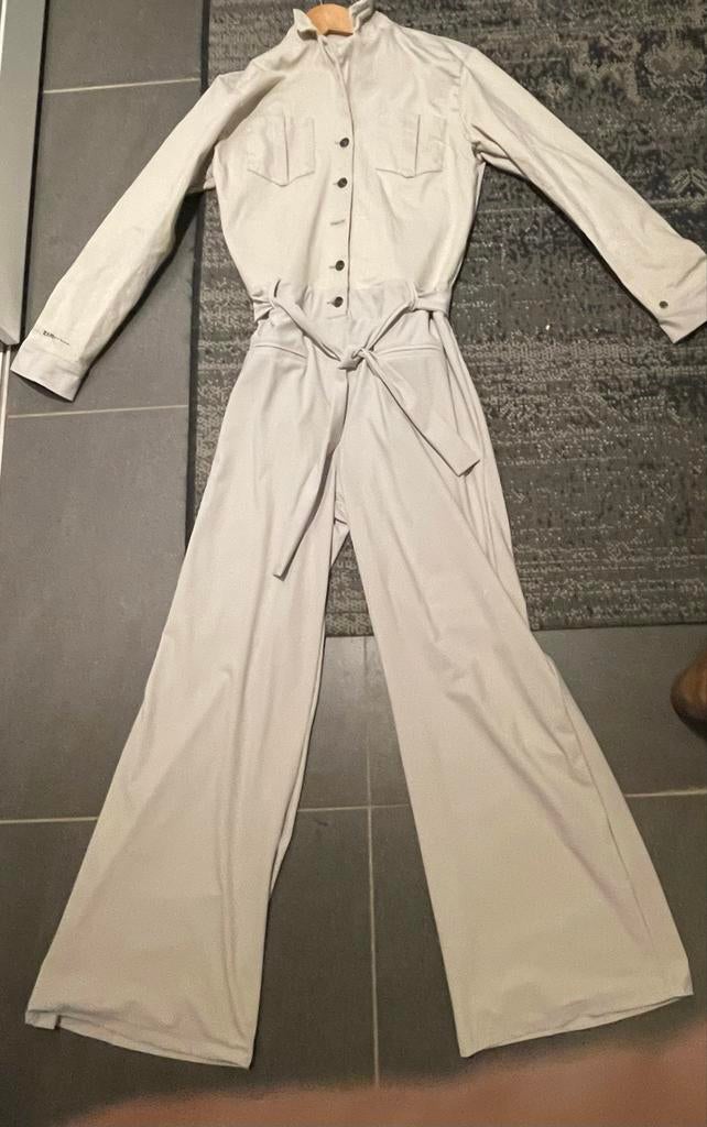 Zip73 Jumpsuit - Maat L creme., Kleding | Dames, Jumpsuits, Zo goed als nieuw, Maat 42/44 (L), Beige, Ophalen of Verzenden