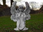 Beeld Engel, waardig beeld - 55 cm - Steen, Steen, Engelenbeeld, ., Nieuw