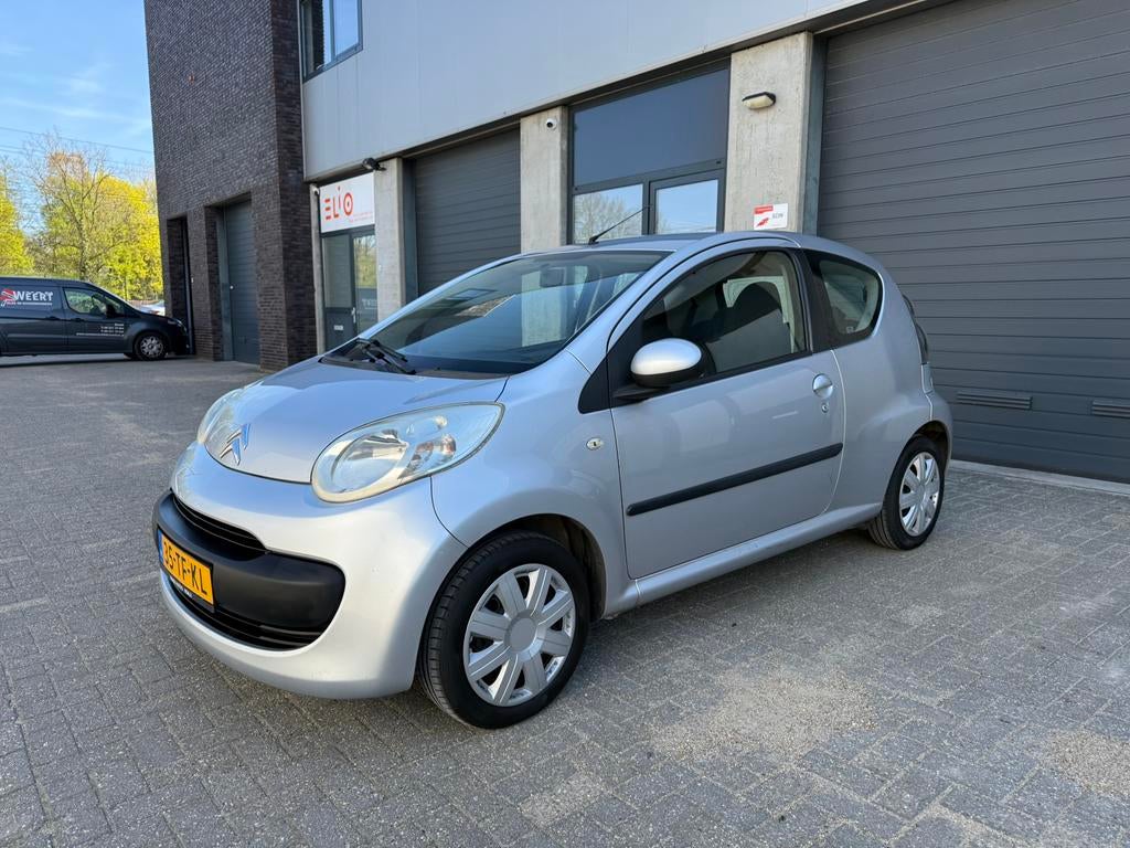 Citroën C1 1.0 3-DRS 2006 Grijs, Auto's, Voorwielaandrijving, Zwart, 765 kg, 4 stoelen