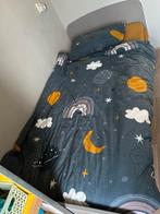 Flexa Play bed - Grijs eenpersoonsbed 90x200, Ophalen, 85 tot 100 cm, Gebruikt, Lattenbodem