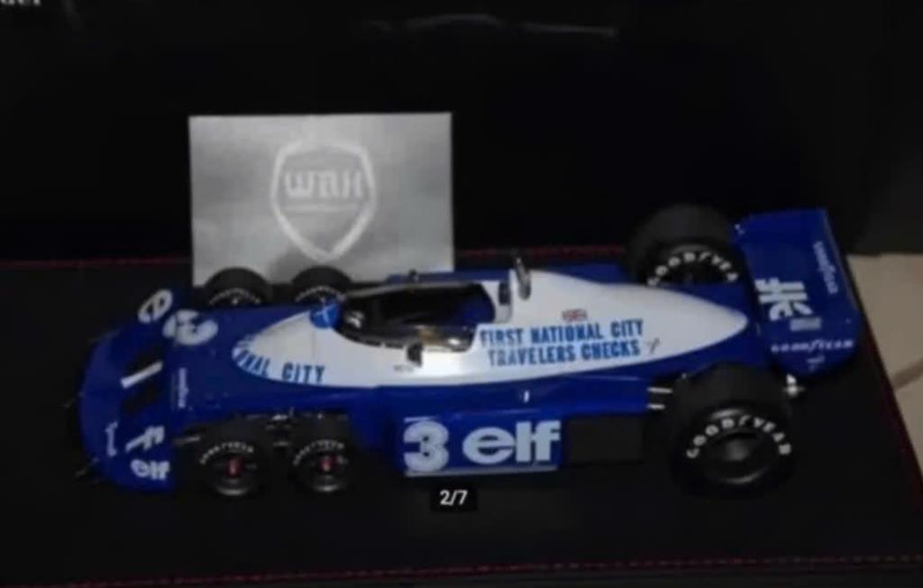 NIEUW 1:18 TYRELL P34 PETERSON F1 ELF #3 MY COLLECTION WRH, Verzenden, Zo goed als nieuw, Auto, Overige merken