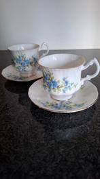 Set van 2 Royal Standard Bone China kop en schotel, Ophalen of Verzenden
