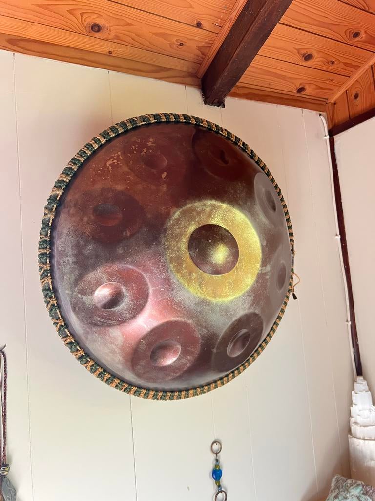 Mokum Handpan B - Kurd 15 noten - Inclusief tas, Muziek en Instrumenten, Percussie, Gebruikt, Melodische percussie, Ophalen