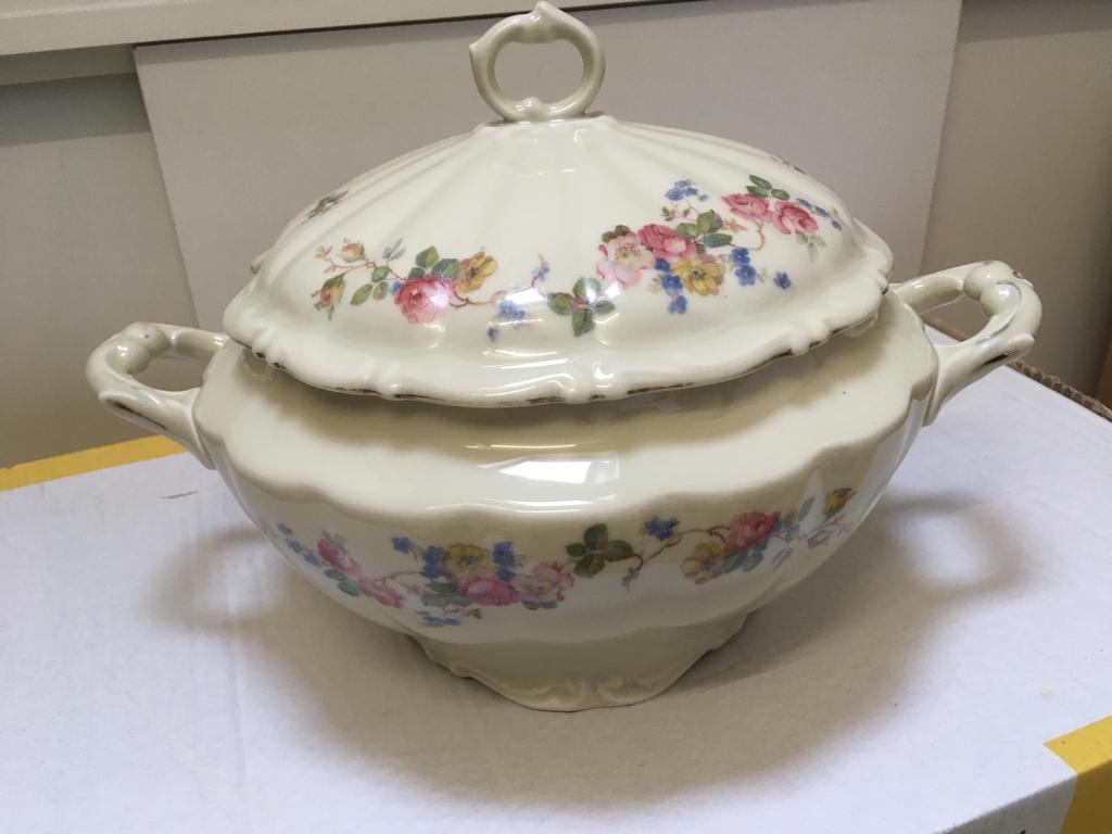 Chwarzenhamm dekschaal, Antiek en Kunst, Ophalen