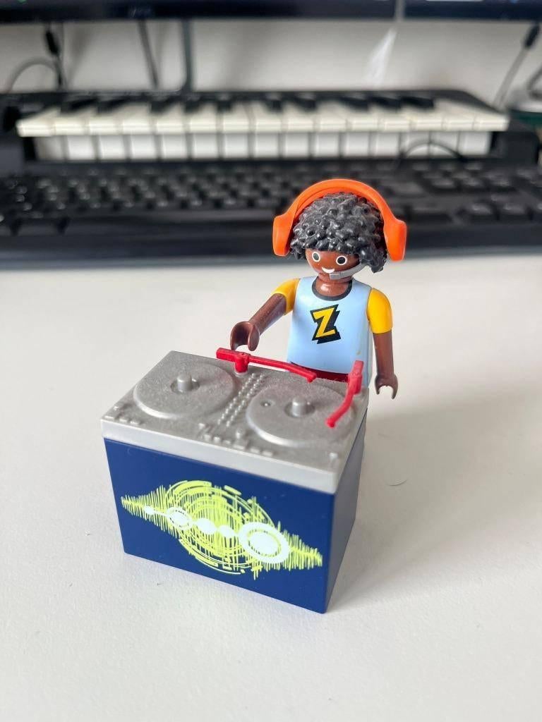 Playmobil 5377 DJ poppetje, Ophalen of Verzenden, Zo goed als nieuw