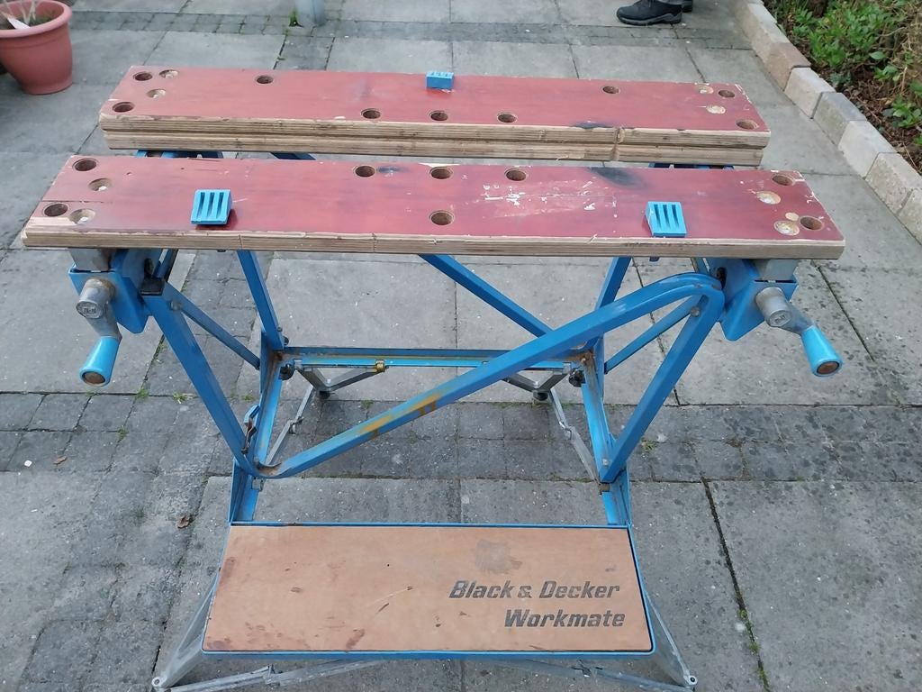 Black & Decker Workmate, Doe-het-zelf en Verbouw, Werkbanken, Ophalen, Gebruikt, Inklapbaar