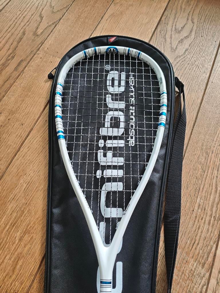 Squashracket Oliver ORC-A, Sport en Fitness, Squash, Ophalen of Verzenden, Gebruikt, Racket, Met hoes