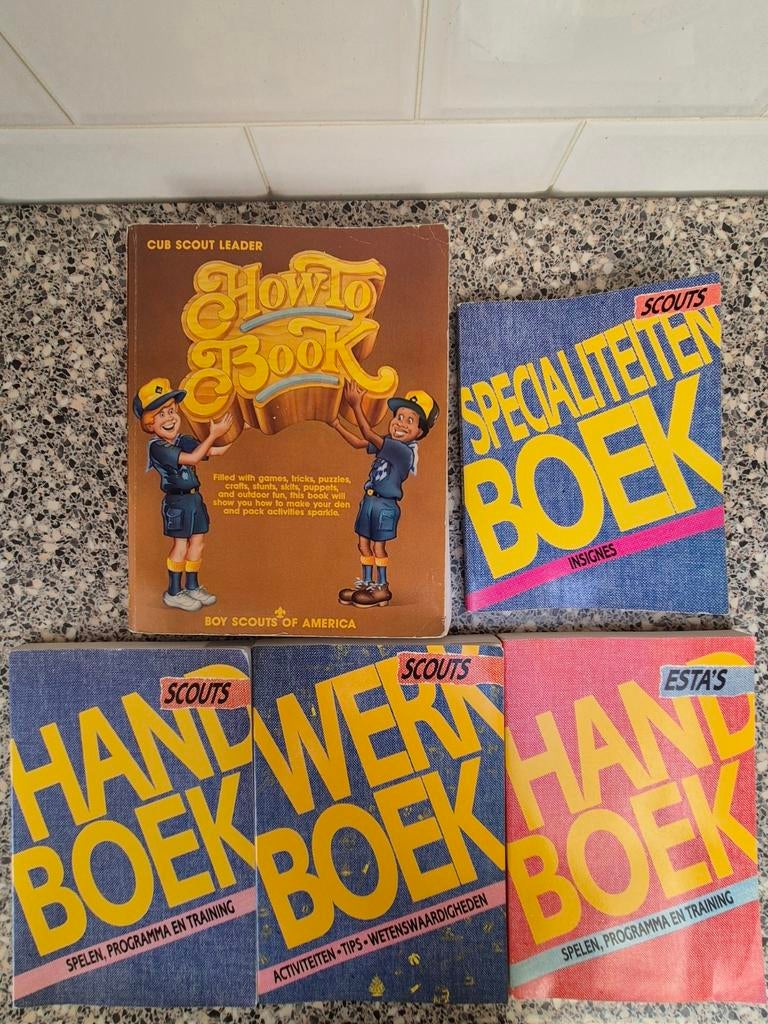 Vintage scouting boeken, Verzamelen, Scouting, Ophalen of Verzenden, Gebruikt, Boek of Tijdschrift