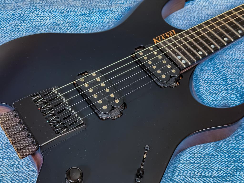 Kiesel Vader 6 string, Muziek en Instrumenten, Snaarinstrumenten | Gitaren | Elektrisch, Ophalen, Zo goed als nieuw, Solid body