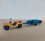 Majorette Rail Route- Jeep met trailer, Ophalen of Verzenden, Gebruikt, Auto, Majorette