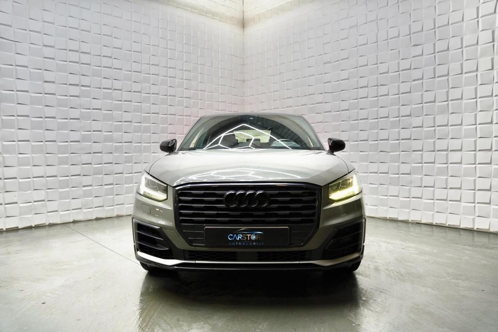 Audi Q2 1.4 TFSI CoD 2x S LINE VIRTUAL NARDO GREY LEER NAP, Auto's, Gebruikt, 4 cilinders, 150 pk, Lichtsensor