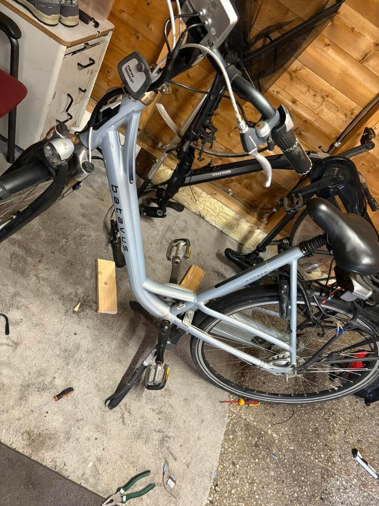 Batavus en Sparta elektrische fietsen voor onderdelen, Ophalen of Verzenden, Zo goed als nieuw, Batavus