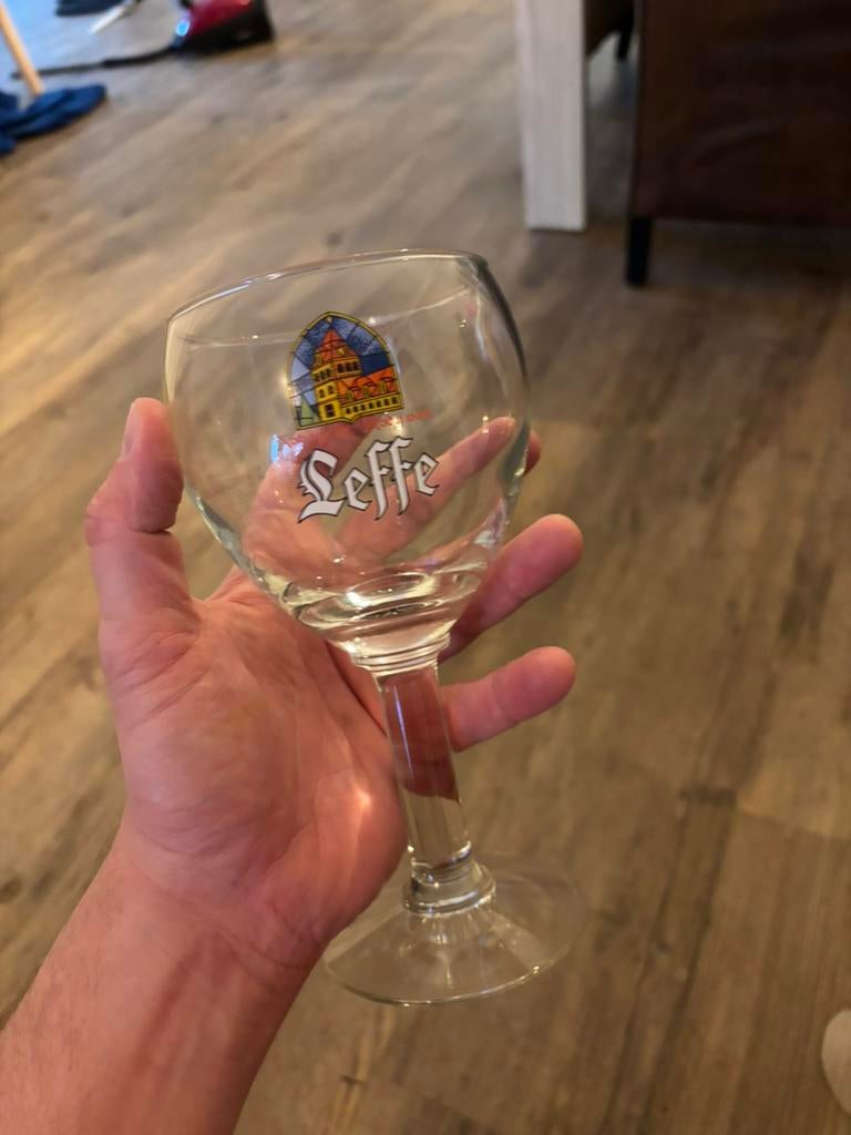 Bierglas Leffe, Ophalen of Verzenden, Zo goed als nieuw, Glas of Glazen, Overige merken