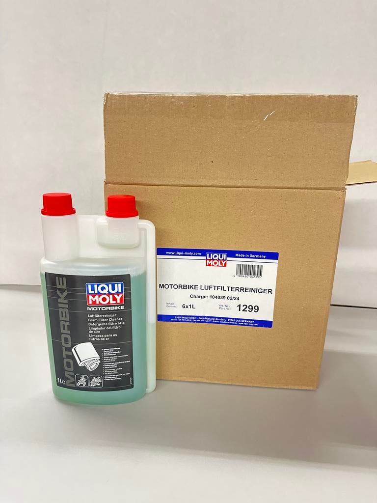 Liqui Moly Motorbike Luchtfilterreiniger 5x1L - Nieuw, Motoren, Verzenden