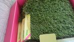 12 verschillende staaltjes kunstgras, Ophalen of Verzenden, Nieuw, Minder dan 10 m², Kunstgras